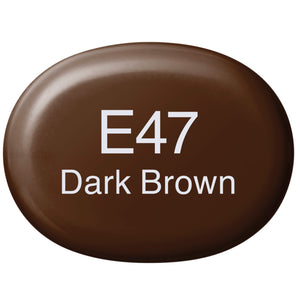 E47 Dark Brown Copic Sketch Marker