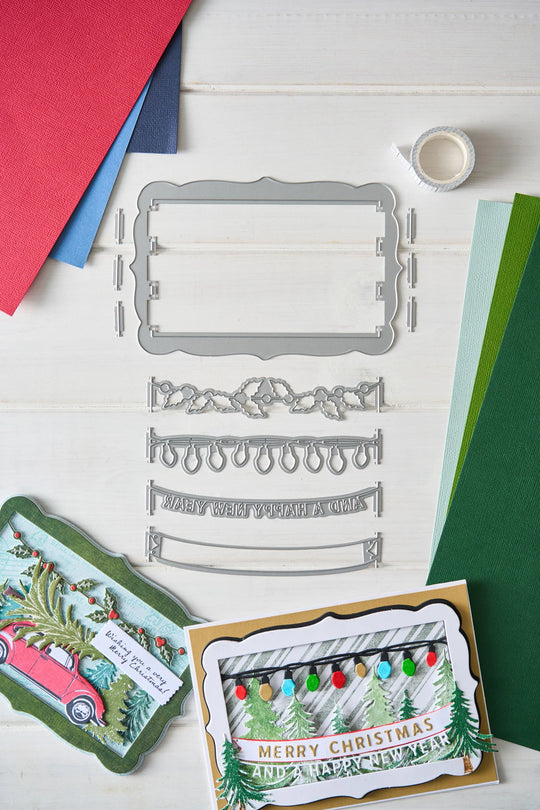 Snap and Swap Merry Christmas Thinlits by Sizzix