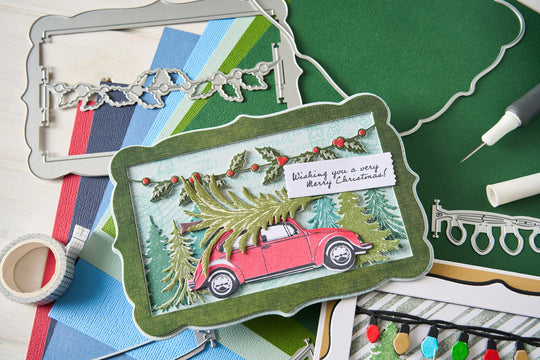 Snap and Swap Merry Christmas Thinlits by Sizzix