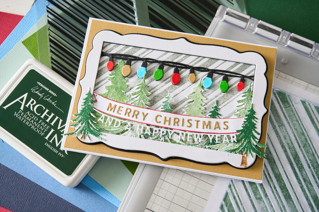 Snap and Swap Merry Christmas Thinlits by Sizzix