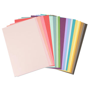 Cardstock Sheets 20 colors by Sizzix