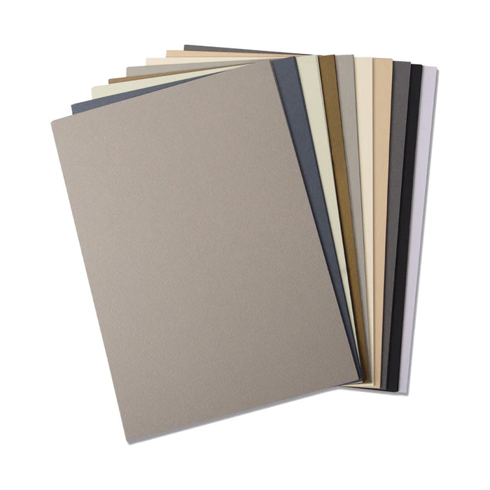 Cardstock Sheets 10 Neutral Colors by Sizzix