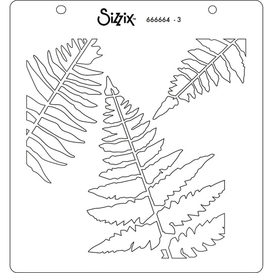 Fern Layered Stencils by Sizzix