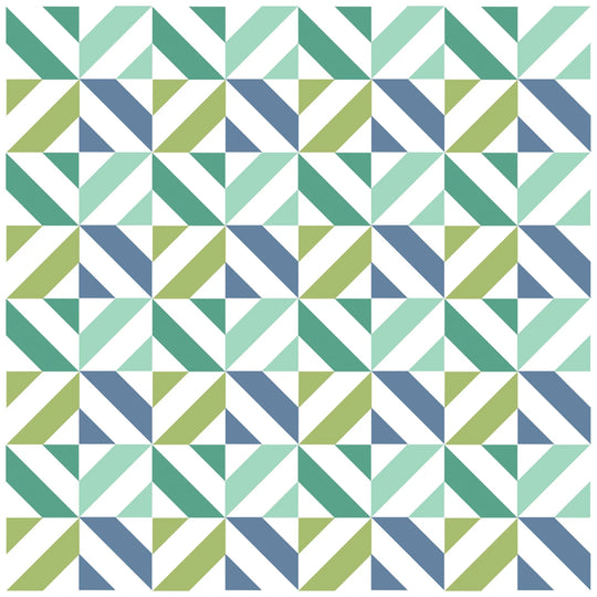Geo Blocks Rotating Stencil by Sizzix