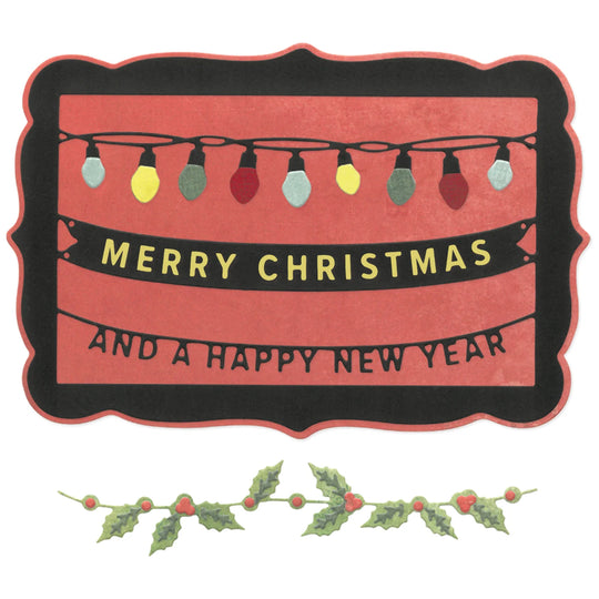 Snap and Swap Merry Christmas Thinlits by Sizzix