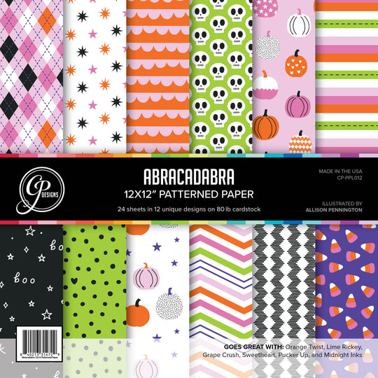 Abracadabra 12x12 Patterned Paper