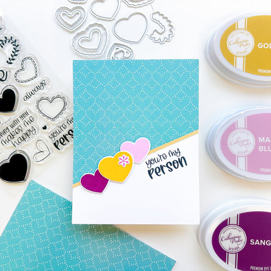 Signature Love Patterned Paper