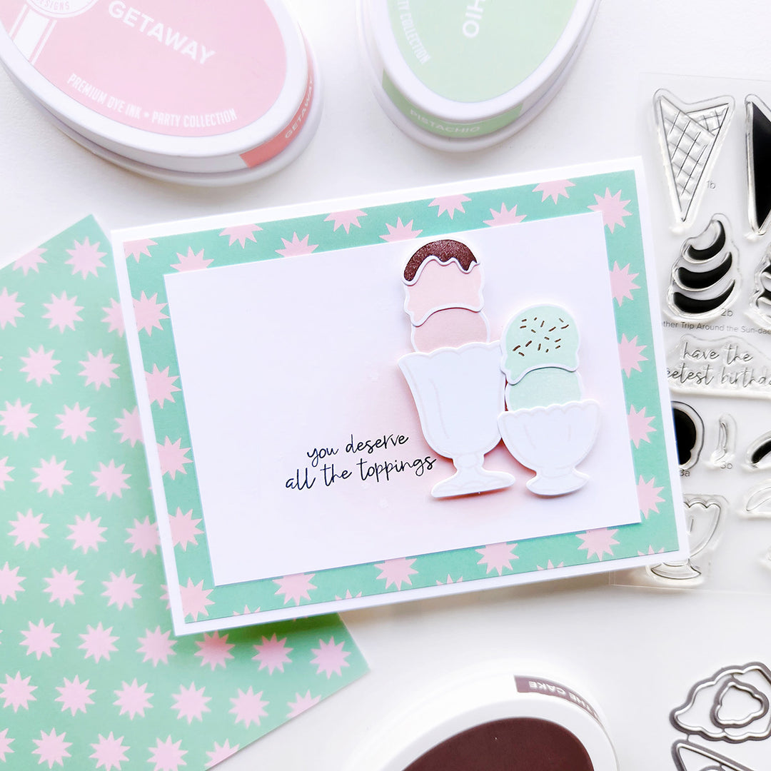 Another Trip Around the Sun-dae Stamp & Die Bundle