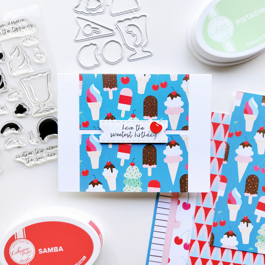 Another Trip Around the Sun-dae Stamp & Die Bundle
