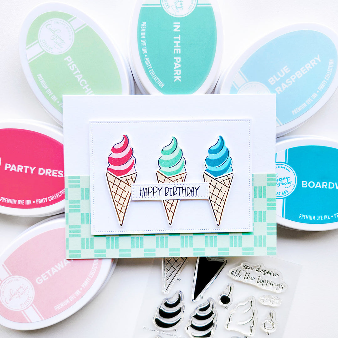 Another Trip Around the Sun-dae Stamp & Die Bundle