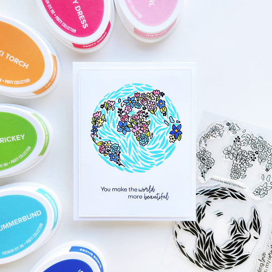 Around the World Stamp Set