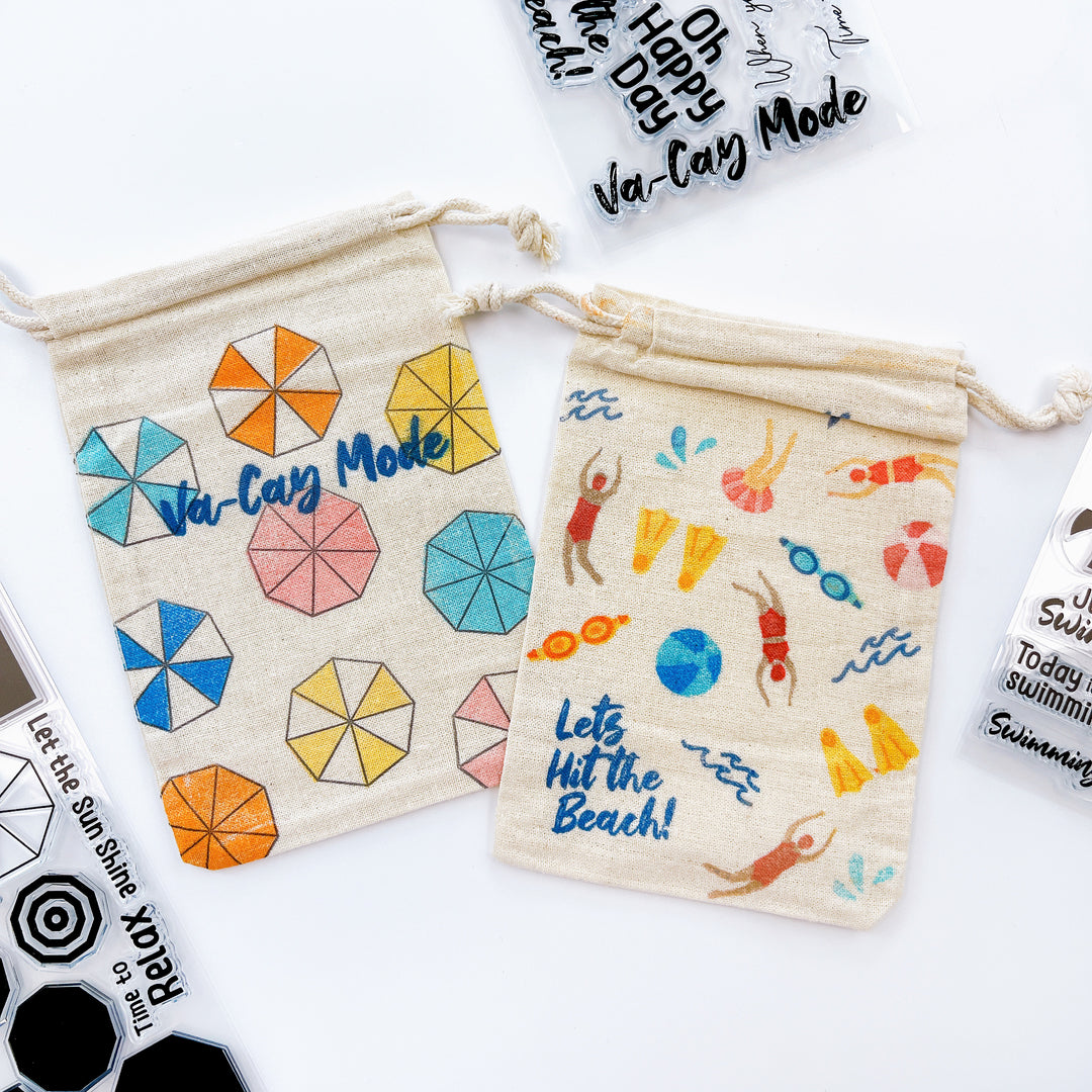 Beach Blankets & Brellas Stamp Set