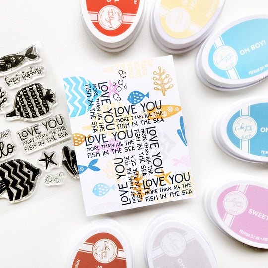 Best Fishes Stamp & Die Bundle