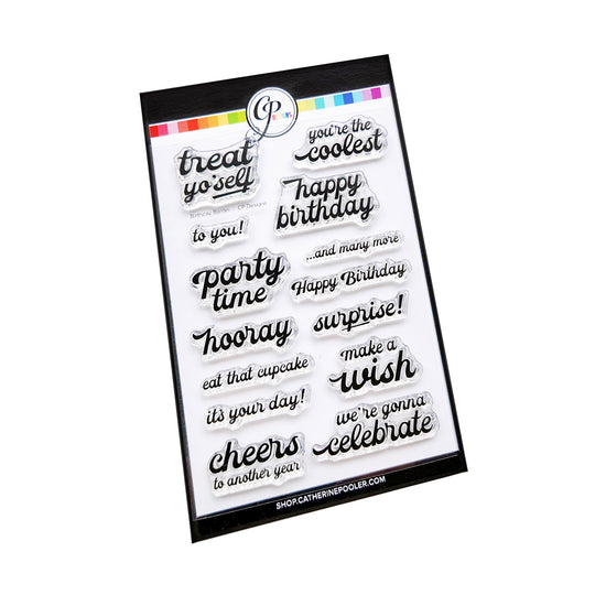 Birthday Banter Sentiments Stamp Set