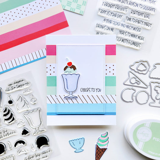 Another Trip Around the Sun-dae Stamp & Die Bundle