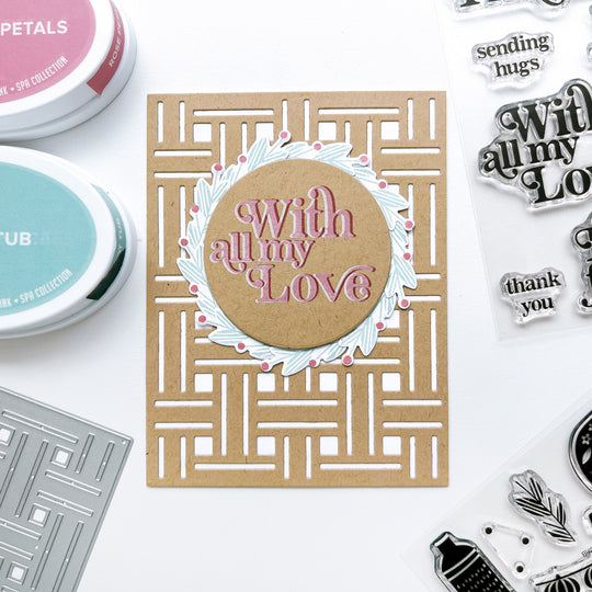 Joyful Thanks Sentiments Stamp Set