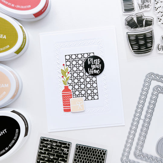 Mod Textiles Stamp Set