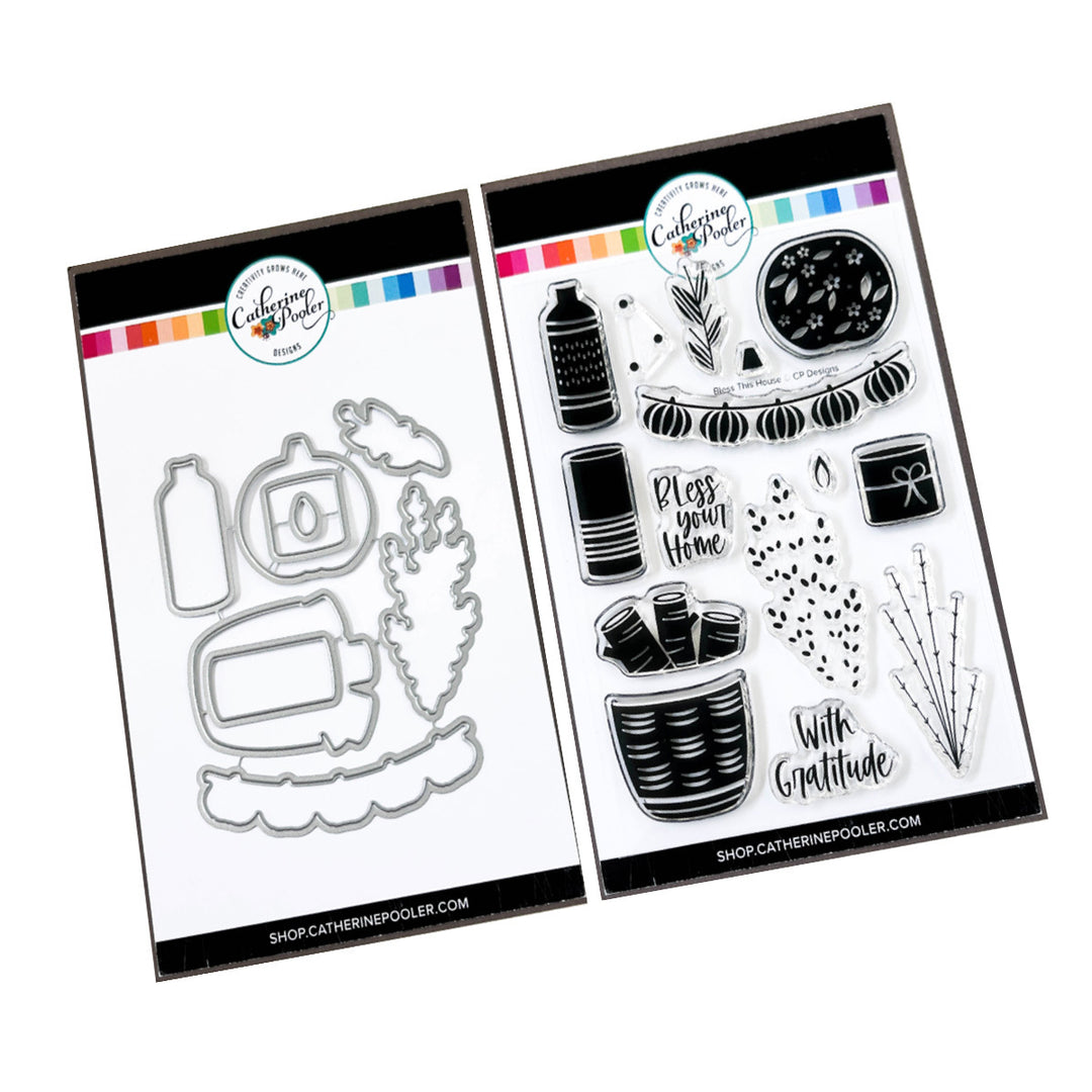 Bless this House Stamp & Die Bundle