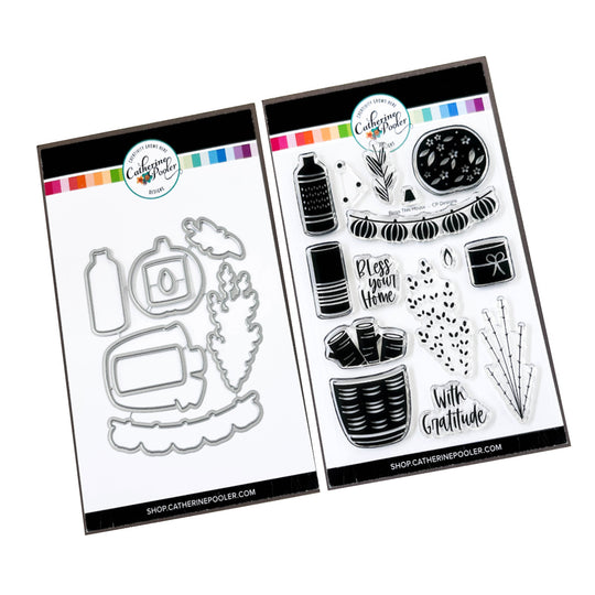 Bless this House Stamp & Die Bundle
