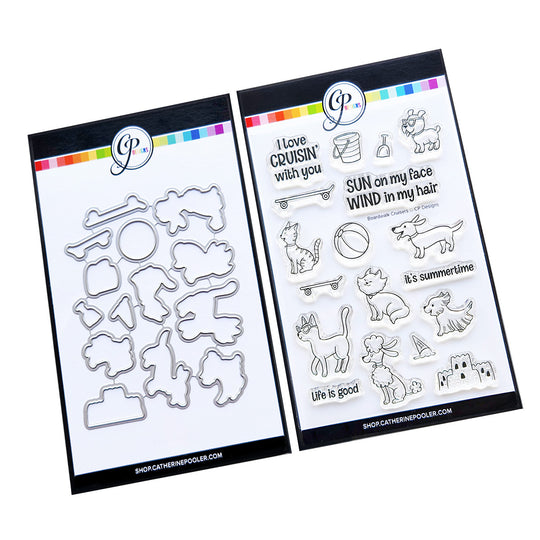 Boardwalk Cruisers Stamp & Die Bundle