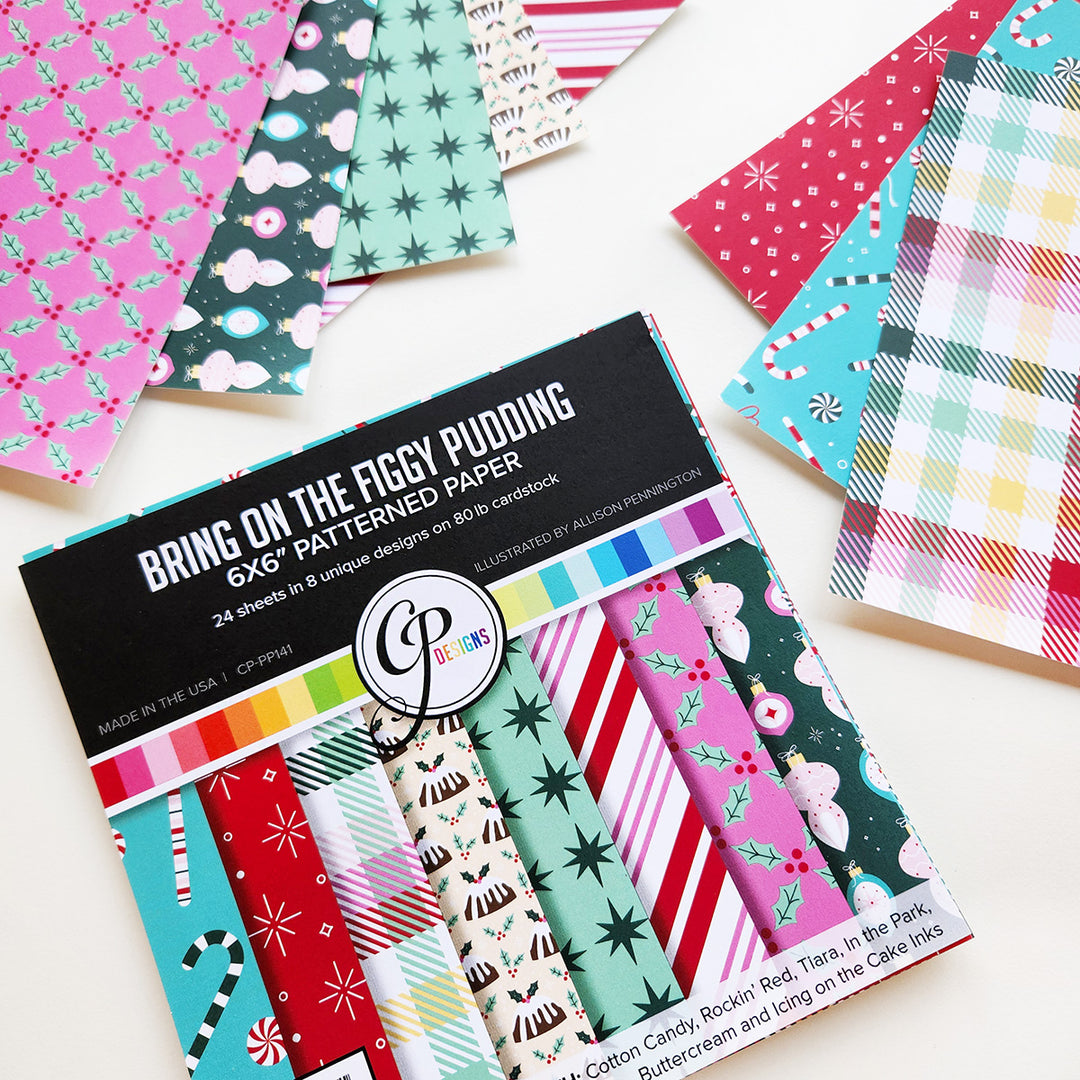 Bring on the Figgy Pudding Patterned Paper