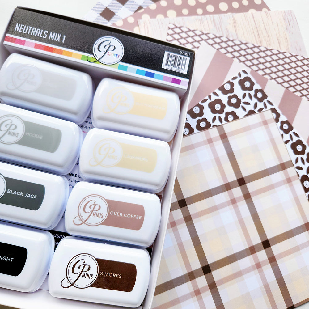 Browns Mix Patterned Paper