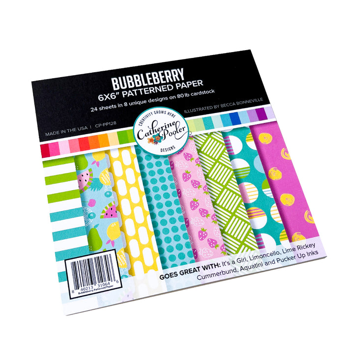 Bubbleberry Patterned Paper