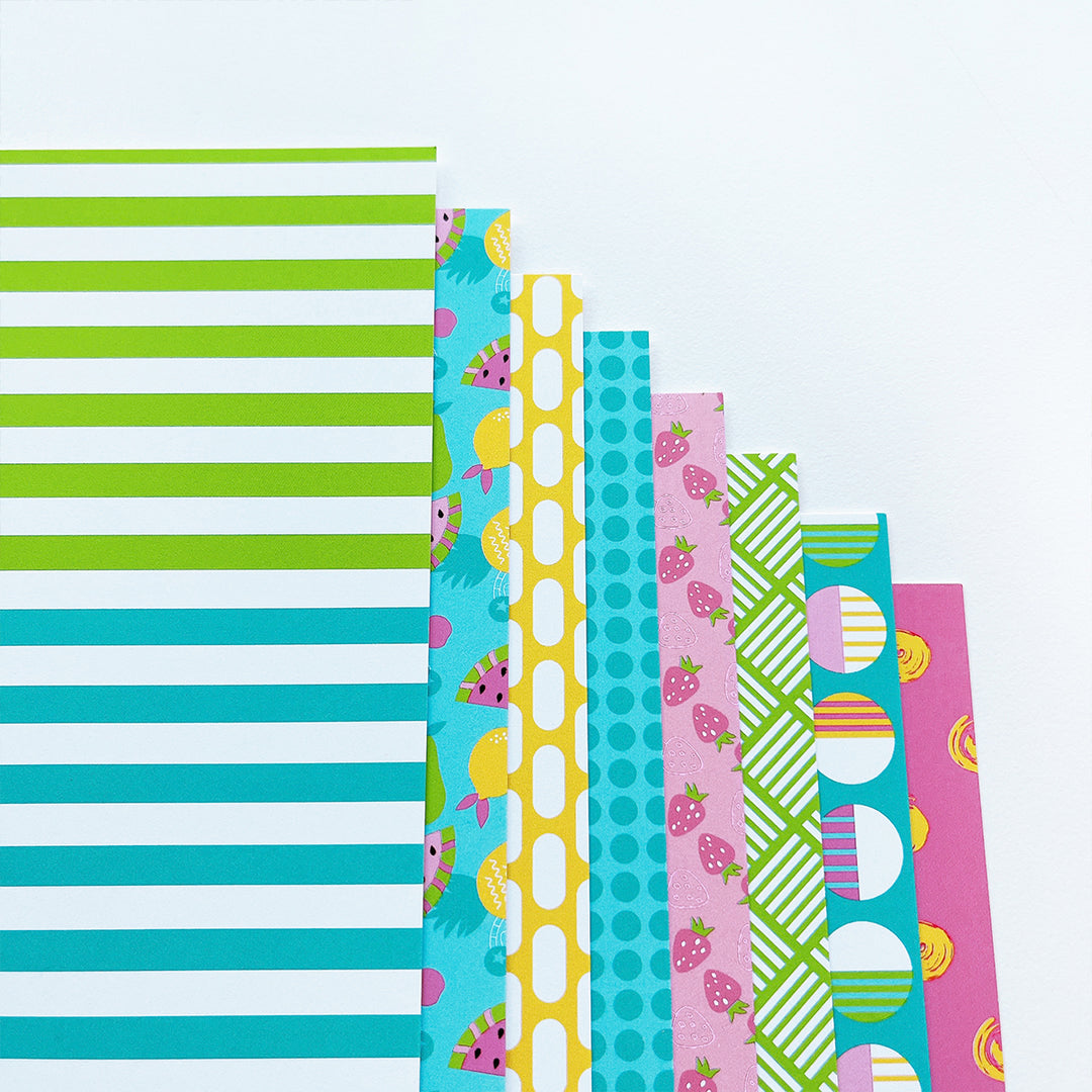 Bubbleberry Patterned Paper