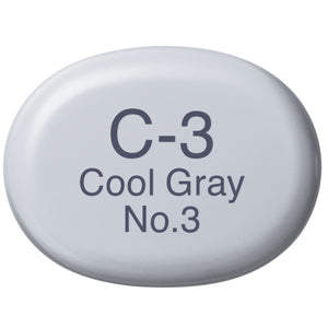 C3 Cool Gray No. 3 Copic Sketch Marker