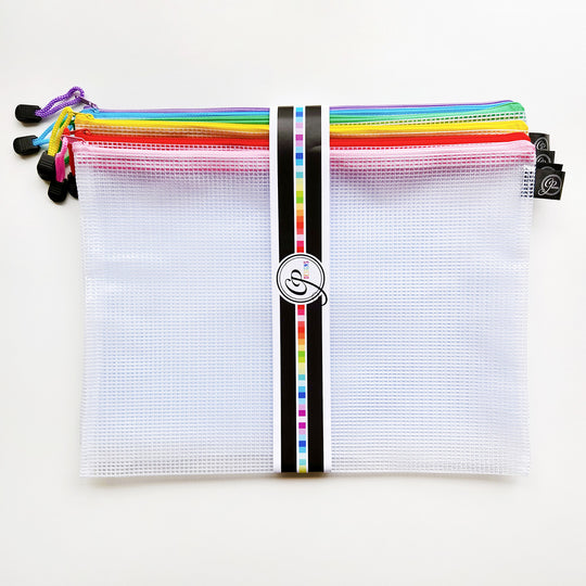CP Large Project Pouches - Rainbow Set of 6