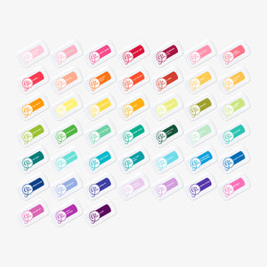 Party Collection: Mini Ink Pad Bundle 48 Colors