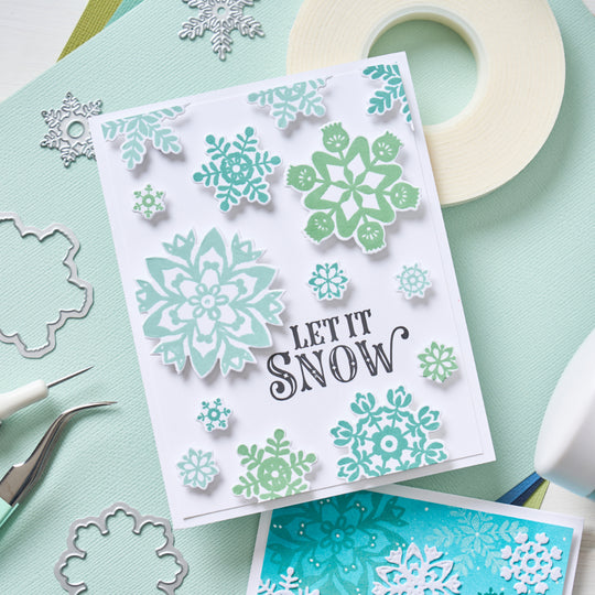 White Christmas Stamp Set