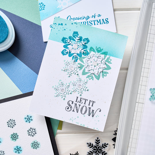 White Christmas Stamp Set