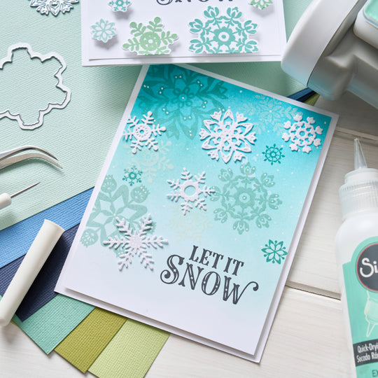 White Christmas Stamp Set