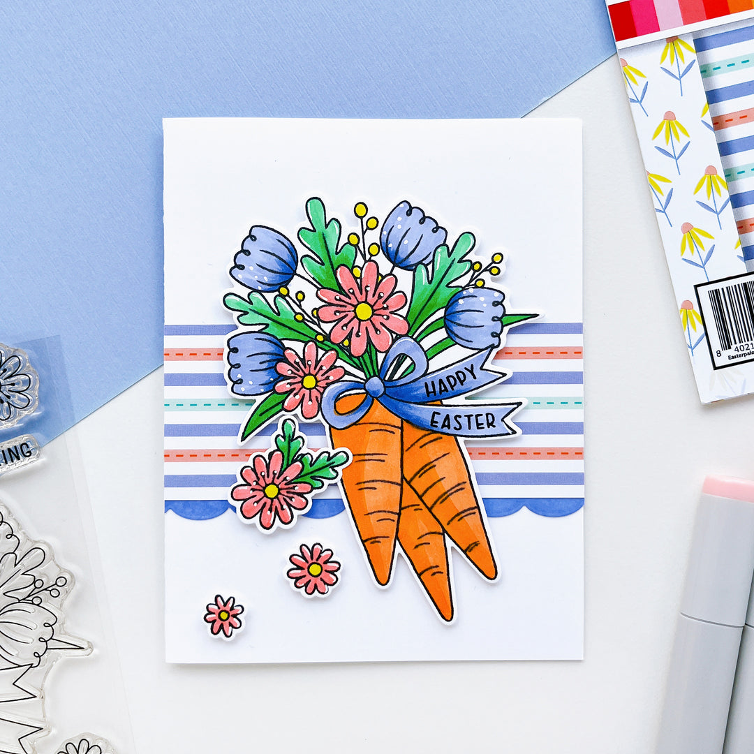 Carrot Bouquet Stamp Set