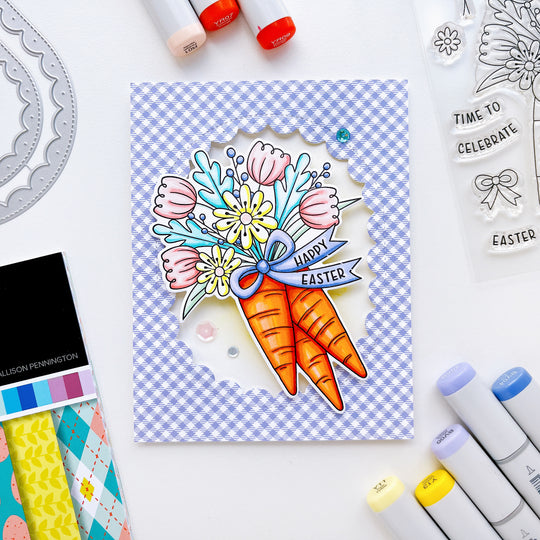 Carrot Bouquet Stamp Set