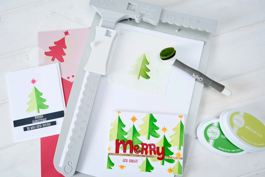 Print & Pattern Star on Top Layered Stencils