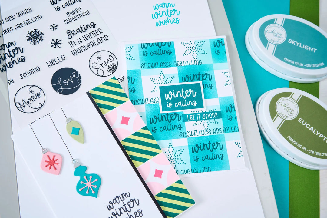 Print & Pattern Around the Holidays Stamp Set & Framelits