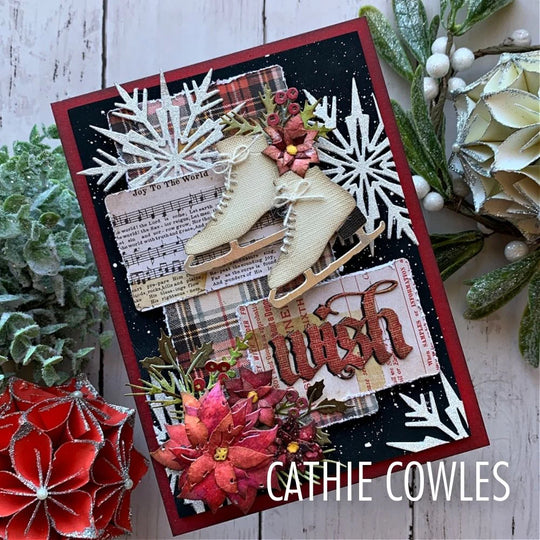 Vault Winter Wishes Thinlits by Sizzix