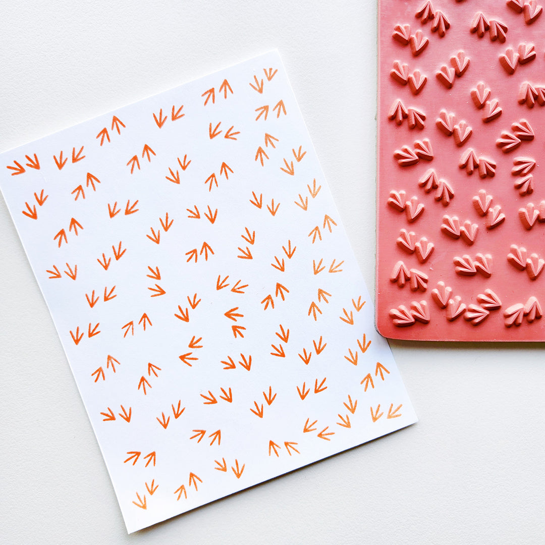 Chicken Scratch Background Stamp