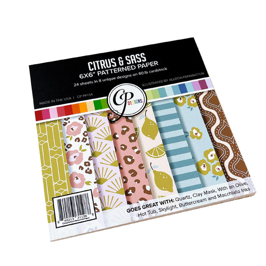 Citrus & Sass Patterned Paper