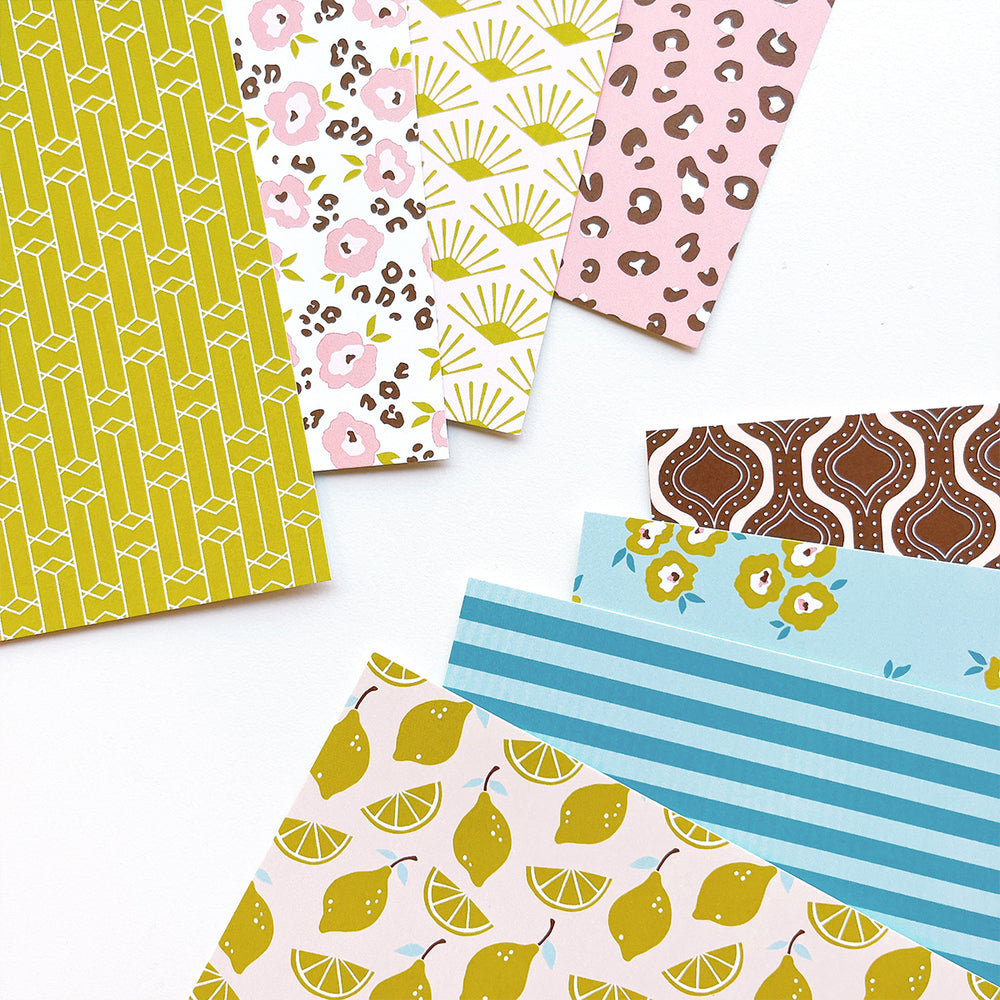 Citrus & Sass Patterned Paper