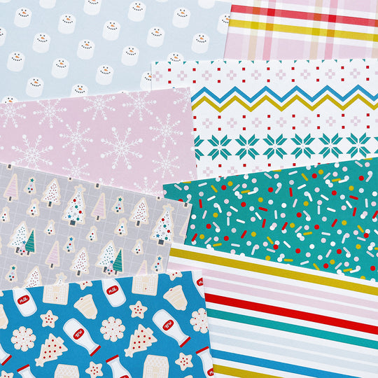 Cookies & Milk Patterned Paper