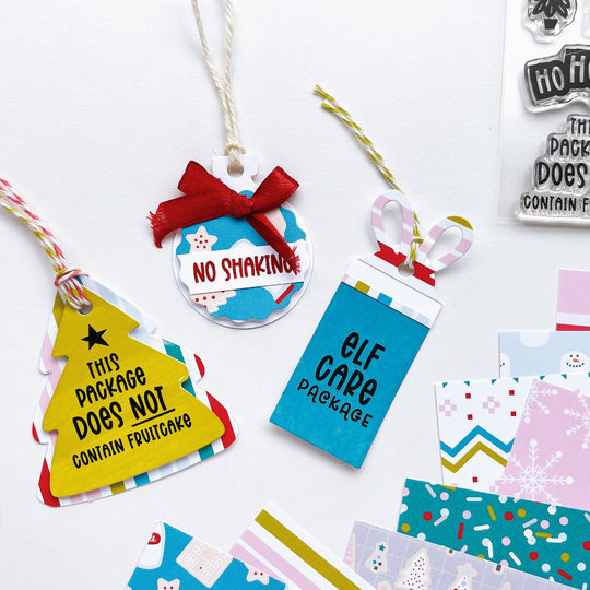 No Shaking Sentiments Stamp Set