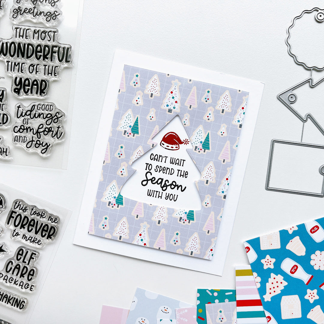 No Shaking Sentiments Stamp Set