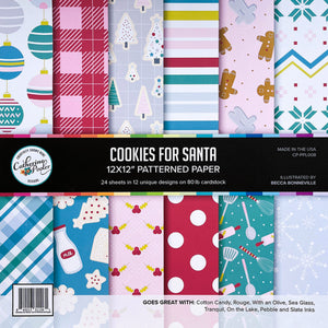 Cookies for Santa 12x12 Patterned Paper