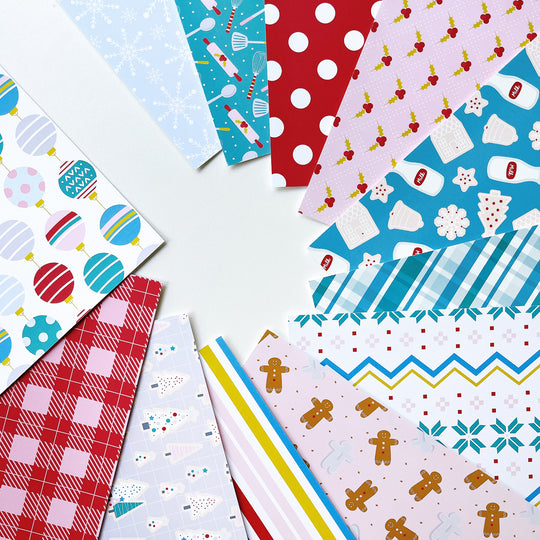 Cookies for Santa 12x12 Patterned Paper