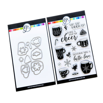 Cup of Cheer Stamp & Die Set