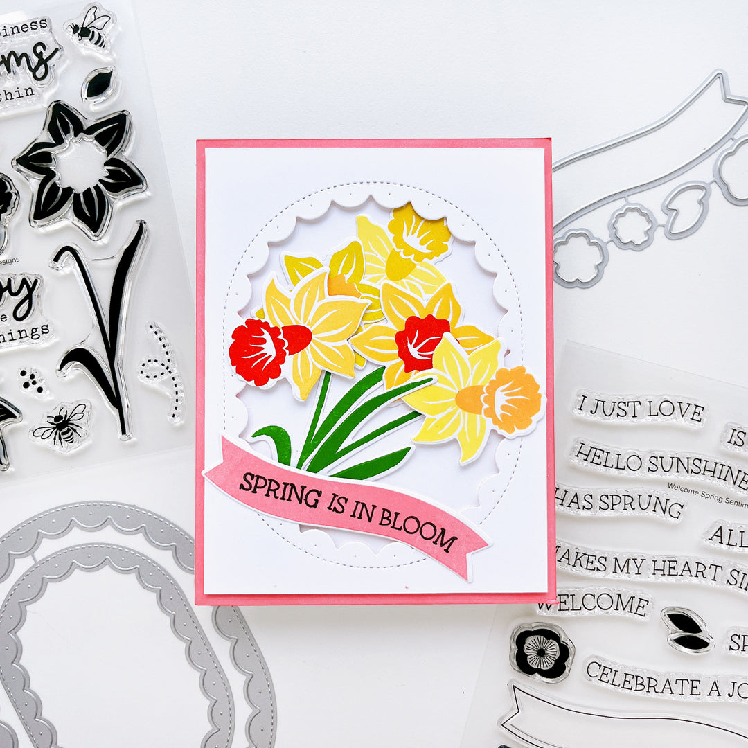 Daffodil Blooms Stamp Set