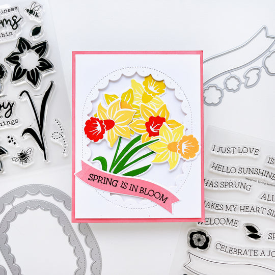 Welcome Spring Sentiments Stamp Set